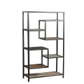 Mayco Modern Bookcase Design 3-Shelf Wrought Iron Handicraft Furniture Bookcase